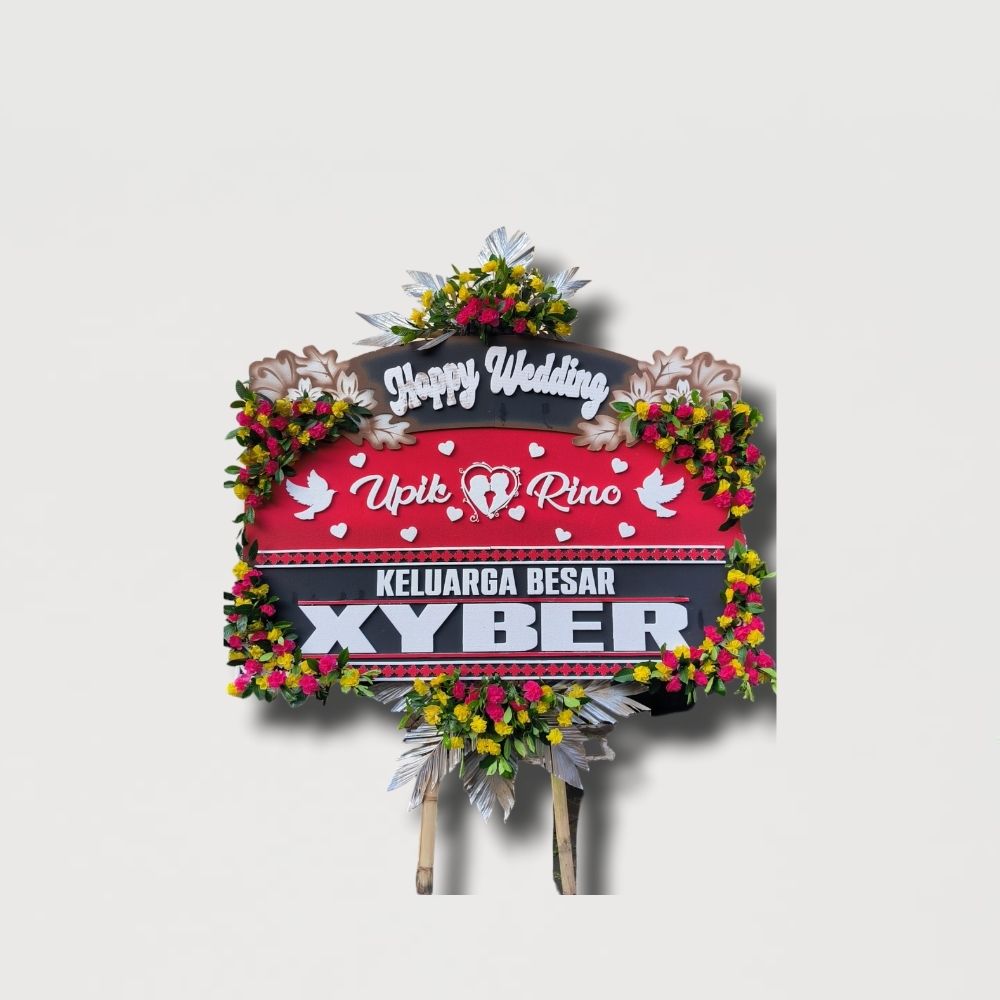 Karangan Bunga Wedding